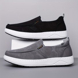 Men's Loafer Shoes, Breathable Lightweight Non-slip Slip On Shoes Sneakers