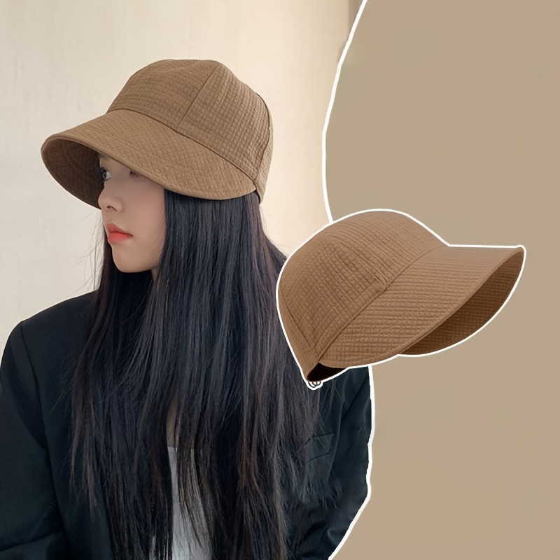 new summer beach hat big visor sun hats for women outdoor uv protection top empty sport baseball cap details 1