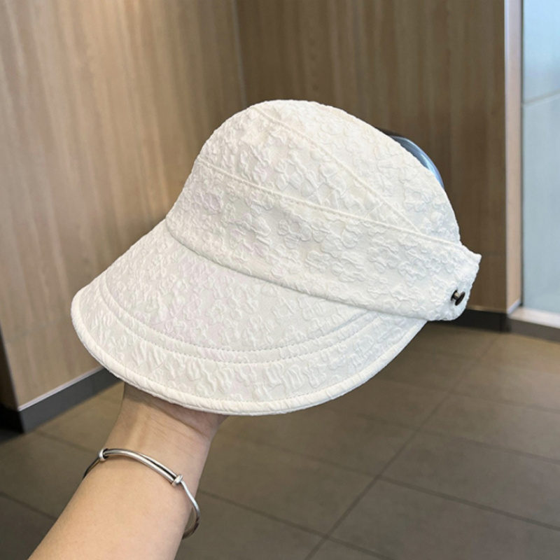 womens summer lightweight bubble mesh sun backless hat breathable outdoor uv protection wide brim bucket hat fashionable trendy fisherman cap for ladies details 3