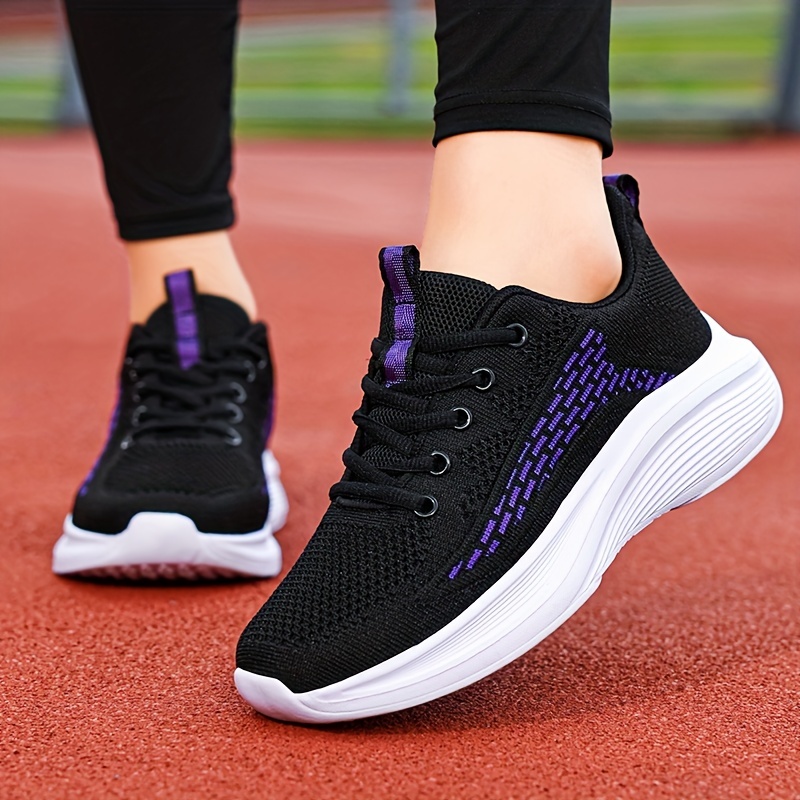 Women s Stylish Mesh Sneakers Lace Versatile Running Shoes details 5