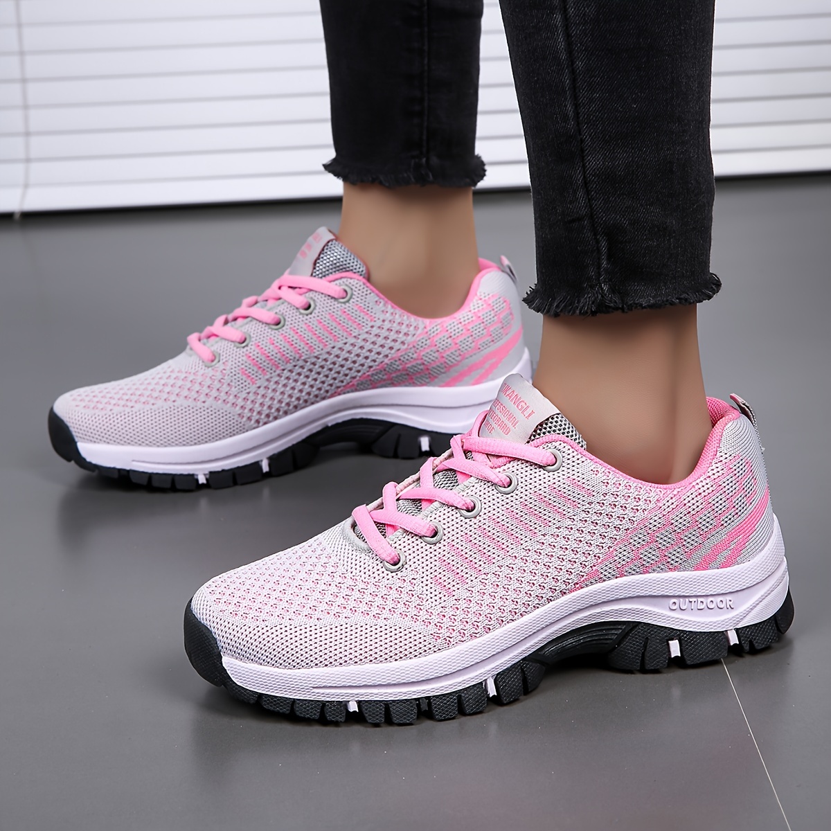 running shoes women s outdoor comfortable breathable fashion details 4