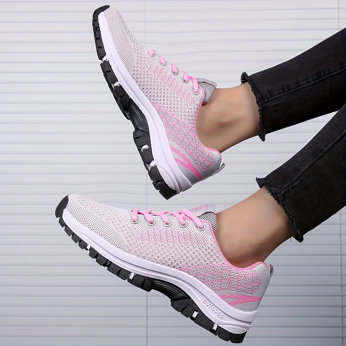 running shoes women s outdoor comfortable breathable fashion details 8