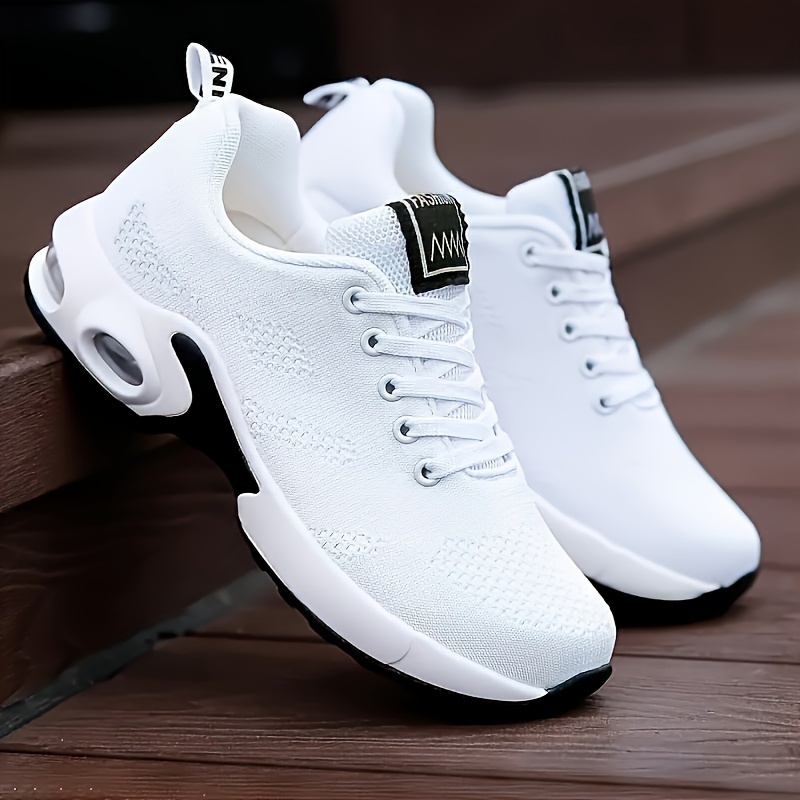 breathable sneakers trendy solid color mesh casual outdoor details 5