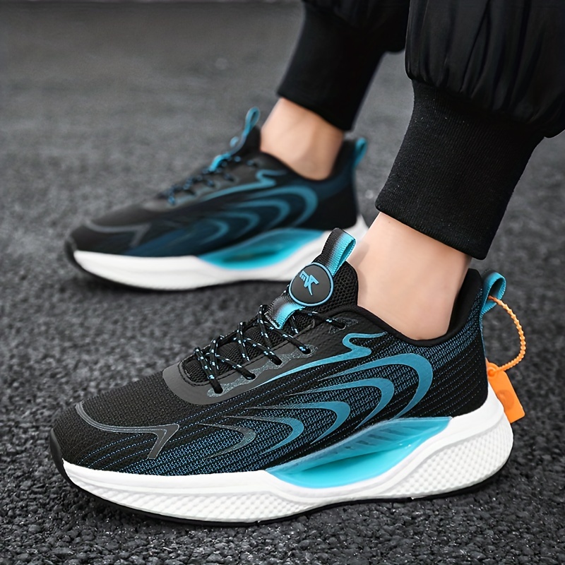 sports shoes fashion trendy shockproof thick soled running details 9