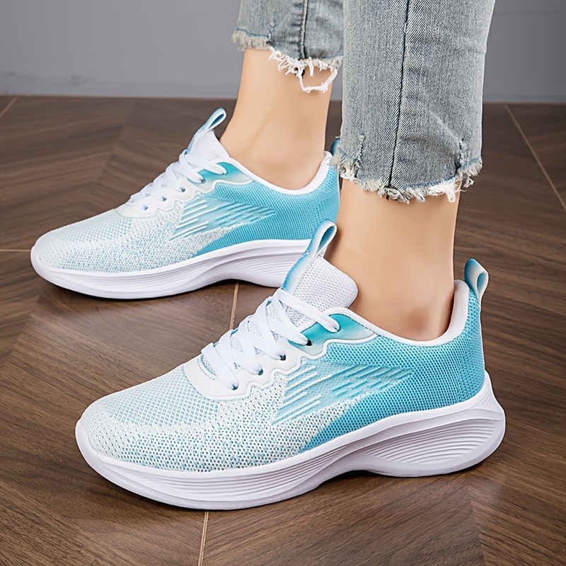 running shoes women s trendy gradient color soft comfortable details 3