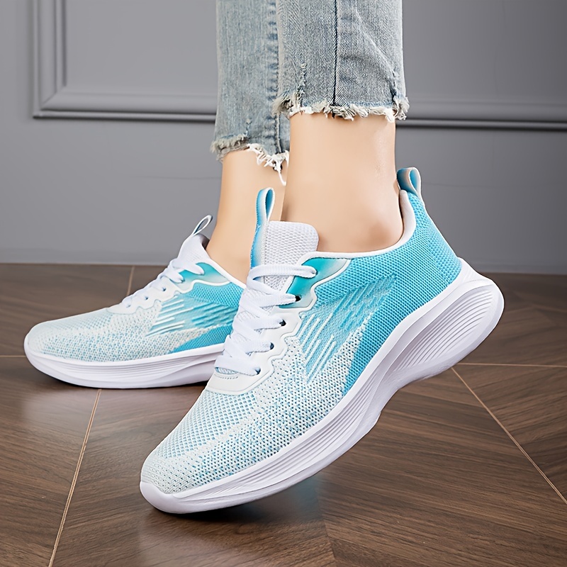 running shoes women s trendy gradient color soft comfortable details 4