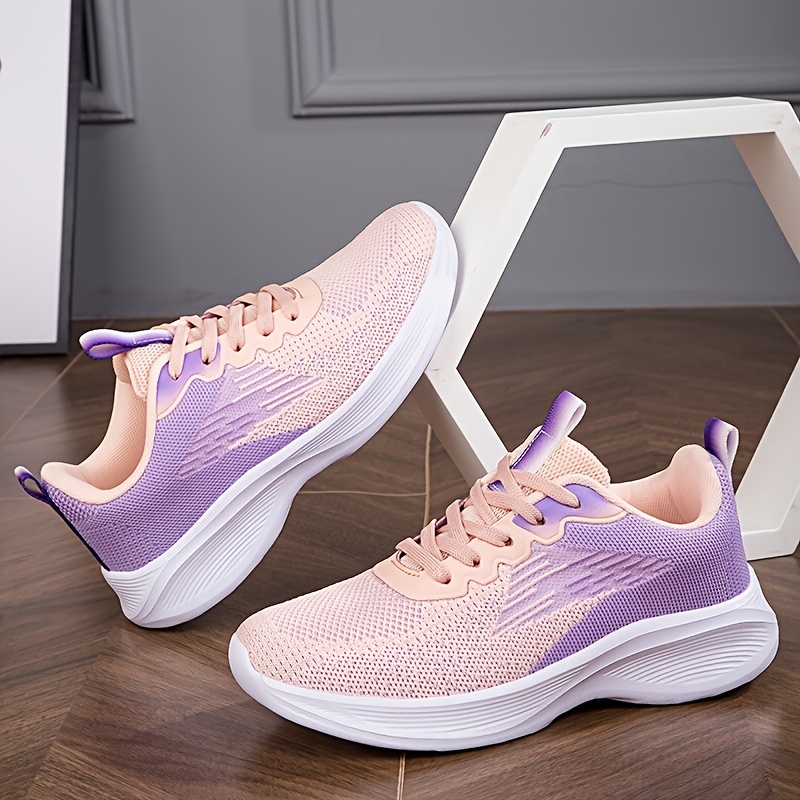 running shoes women s trendy gradient color soft comfortable details 5