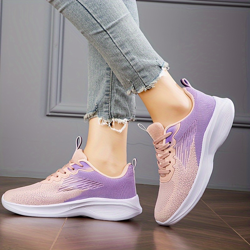 running shoes women s trendy gradient color soft comfortable details 6