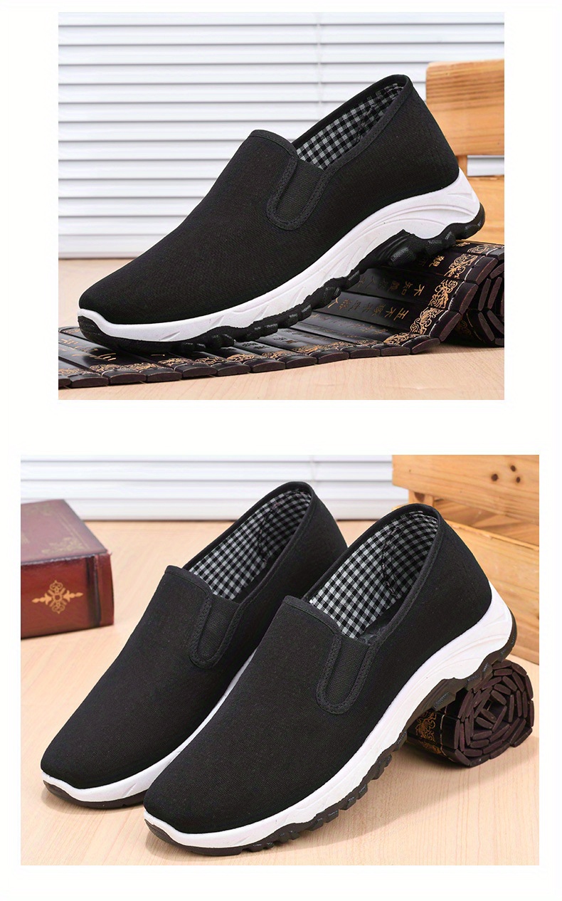 Mens Slip On Sneakers Casual Walking Shoes Comfy And Breathable Loafers Highquality & Affordable Temu details 9