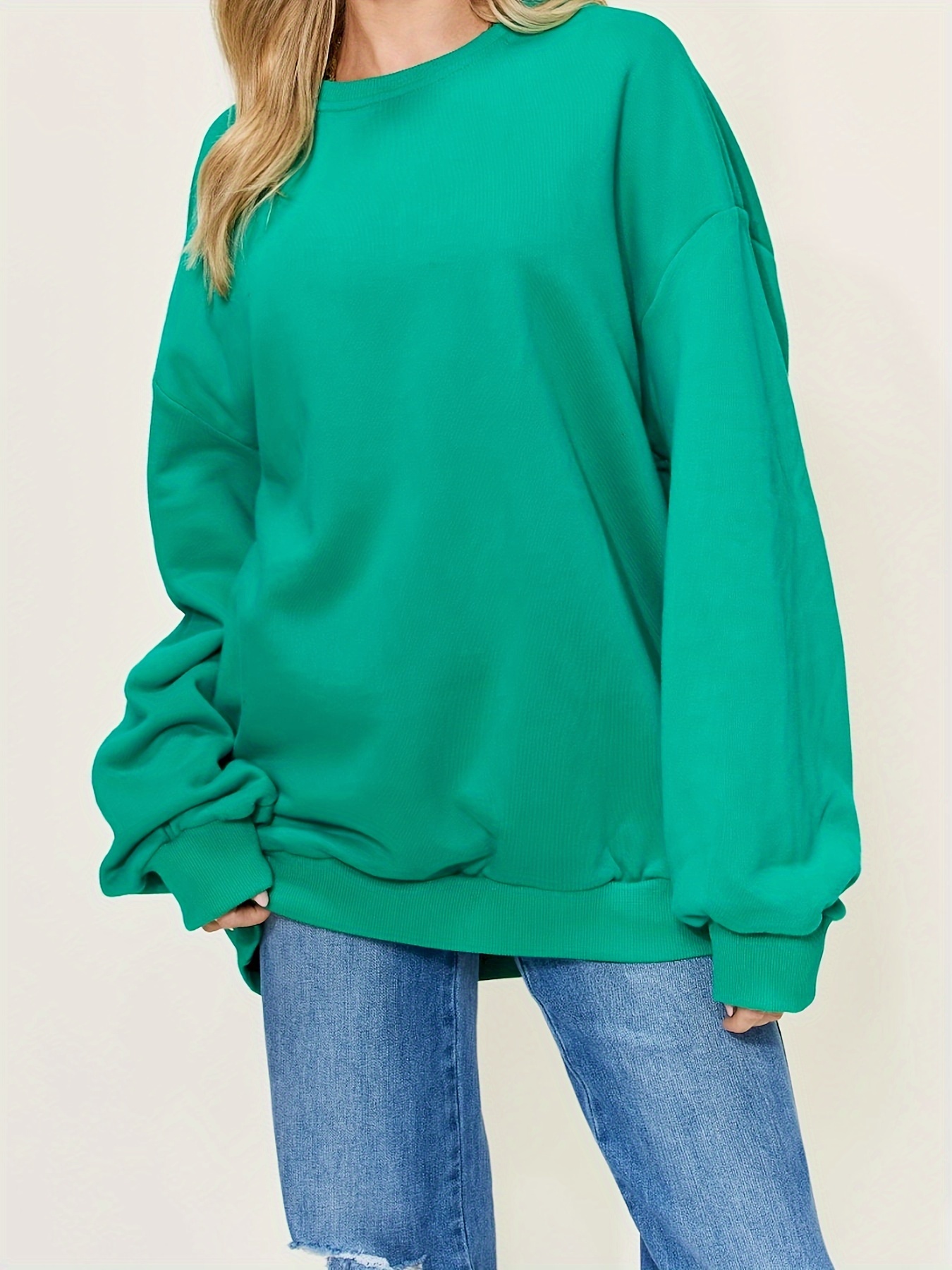 full size round neck long sleeve sweatshirt details 0