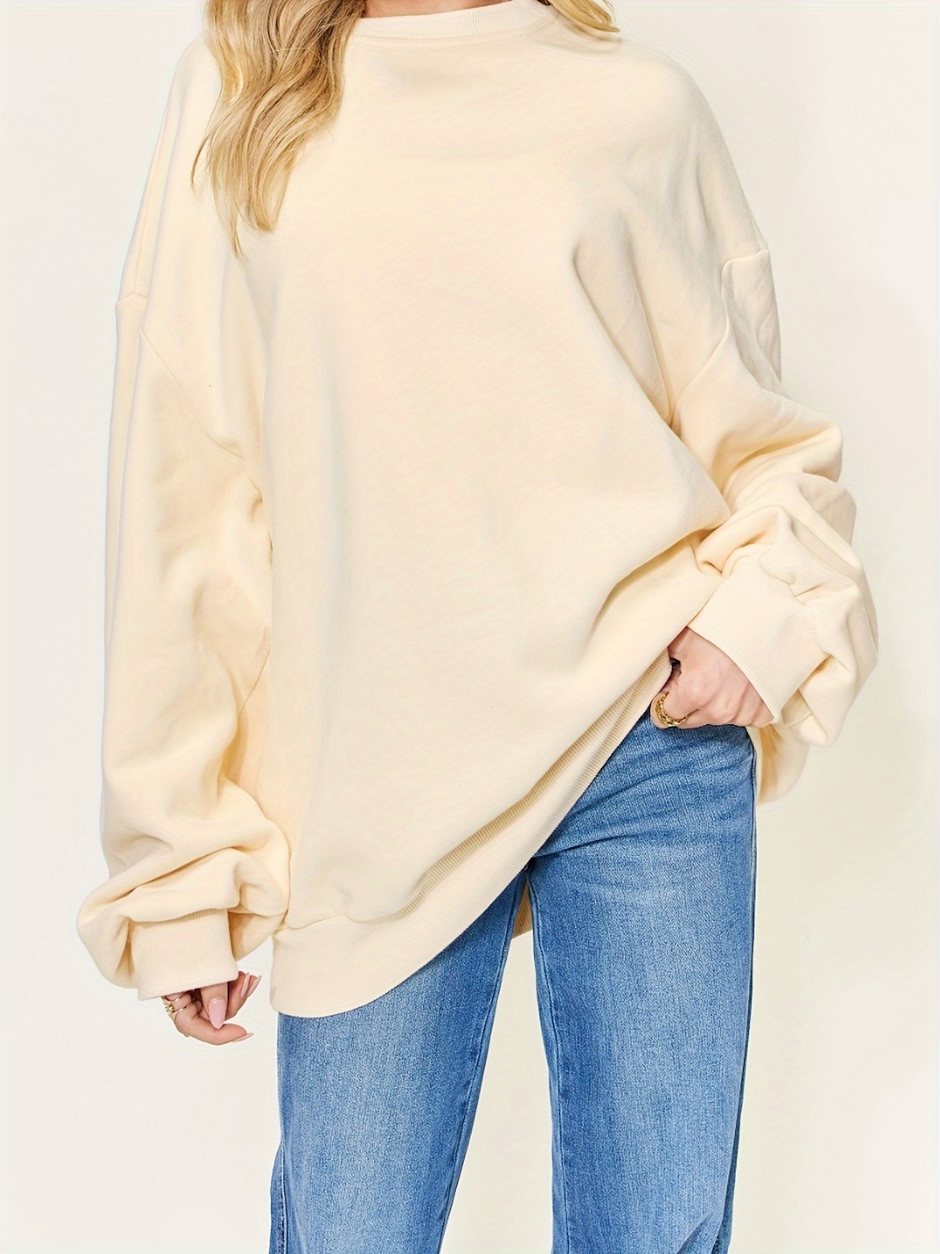 full size round neck long sleeve sweatshirt details 14