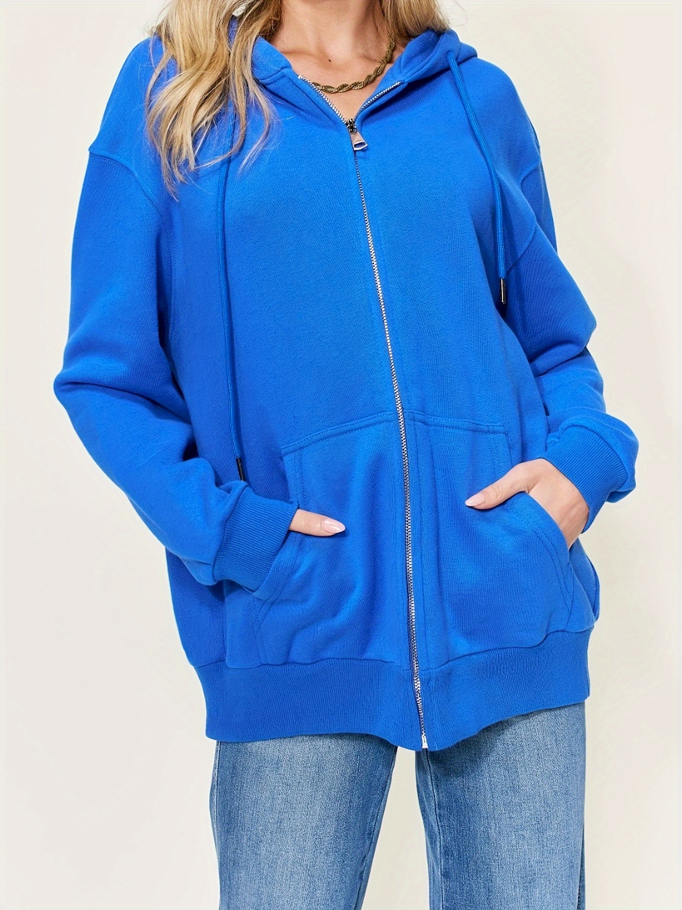 simply love full size zip up hoodie details 16